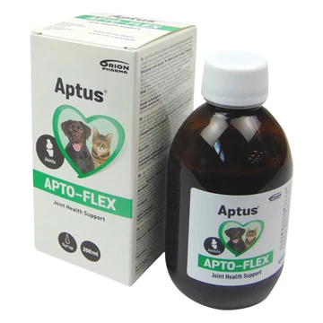 Aptus Apto-Flex szirup 200ml ízületvédő és porcregeneráló készítmény kutyáknak és macskáknak