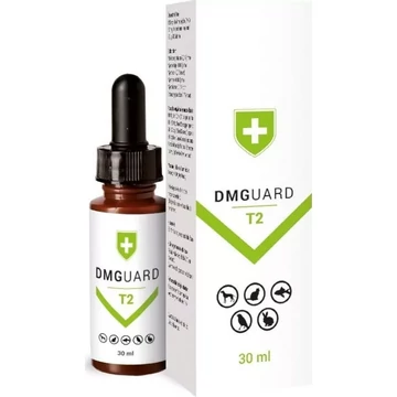 DMGuard T2 immunerősítő készítmény 30 ml kutyáknak macskáknak és kisállatoknak immunrendszer támogatására