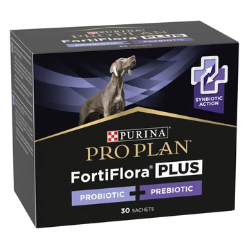 Purina Pro Plan FortiFlora PLUS Canine 30x2g pro- és prebiotikum kutyáknak, tasakos kiszerelésben