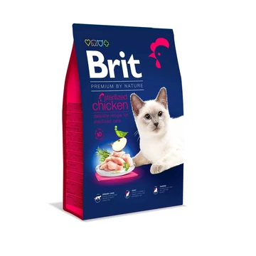 Brit Premium Sterilized csirkés macskatáp 8 kg