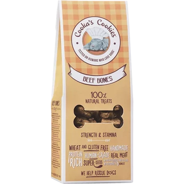Cooka&#039;s Cookies Beef Bones marhás jutalomfalat 100g