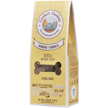 Cooka&#039;s Cookies Gourmet Burger disznós jutalomfalat 100g