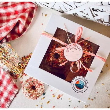 Cooka&#039;s PupCake Gluténmentes Kutyafánk 3db - Díszdobozban