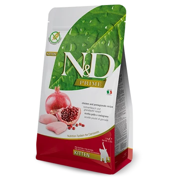 N&amp;amp;D Prime Kitten csirke gránátalma kölyökmacska táp 5 kg