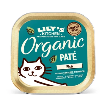 Lily's Kitchen Cat Adult Organic Fish Paté 19x85 g