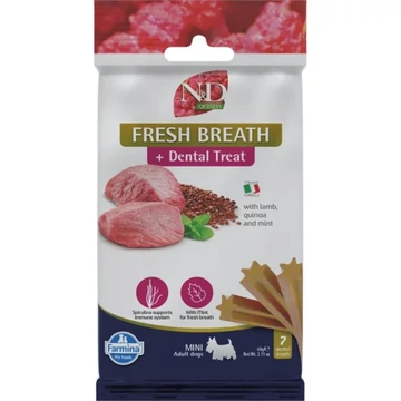 N&amp;amp;D Fogtisztító Jutalomfalat Mini Kutyáknak – Friss lehelet 60g