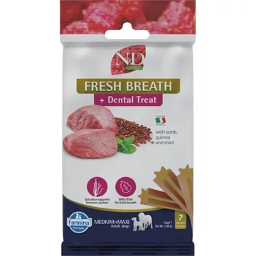 N&amp;amp;D Fogtisztító Jutalomfalat Kutyáknak – Friss lehelet 100g