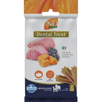 N&amp;amp;D Fogtisztító Jutalomfalat Kutyáknak Bárány &amp;amp; Áfonya 110g