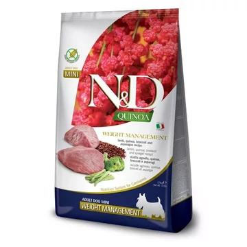 N&D Quinoa Dog Digestion Mini bárány 800g