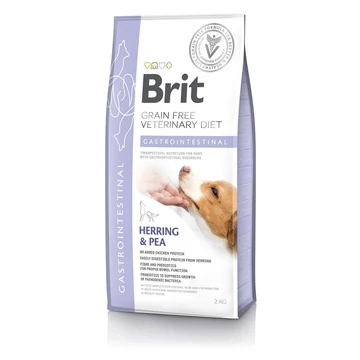Brit GF Veterinary Diets Dog Gastrointestinal 12kg gabonamentes kutyatáp emésztési problémákra