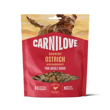 Carnilove Dog Crunchy Snack struccos szedres gabonamentes kutyajutalomfalat 200g