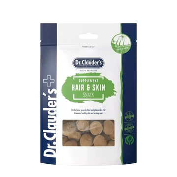 Dr.Clauders Dog Jutalomfalat Snack Hair&skin 150g