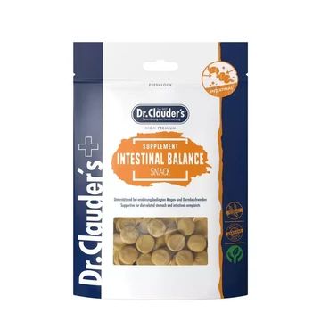 Dr.Clauder’s Intestinal kutyafalat – emésztést támogató snack, 150 g