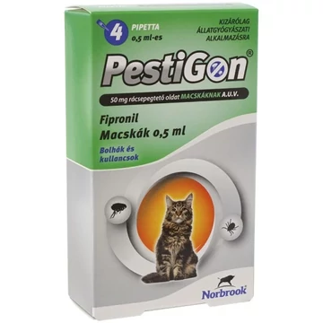 Pestigon Spot On macska 4x Fipronil bolha és kullancs elleni pipetta