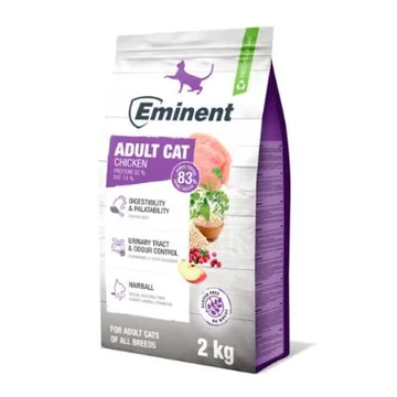  Eminent Adult Csirke 2kg – Gluténmentes száraz macskatáp felnőtt macskáknak