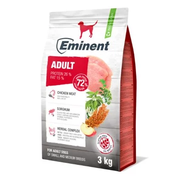 Eminent Adult csirke 3kg száraztáp felnőtt kutyáknak