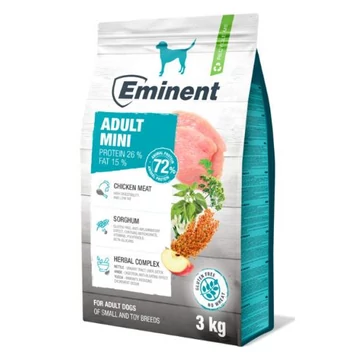  Eminent Adult Mini 15+2 kg száraztáp kistestű kutyáknak