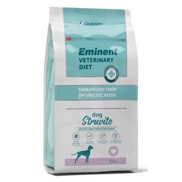 Eminent Veterinary Diet Struvite 2,5kg diétás kutyatáp struvit kövek ellen