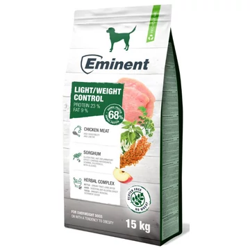 Eminent Light Weight Control 15+2 kg száraztáp súlykontroll kutyáknak