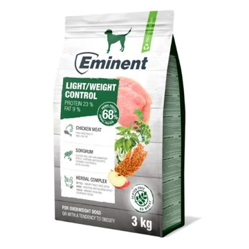 Eminent Light Weight Control 15+2 kg száraztáp súlykontroll kutyáknak