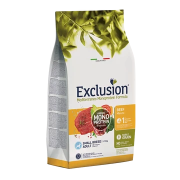 Exclusion Mono Noble Grain Adult Beef Small 7 kg száraz kutyatáp