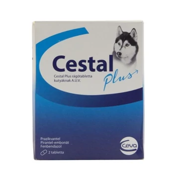 Cestal Plus rágótabletta kutyáknak féreghajtó 2 db
