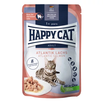 Happy Cat Culinary Lazac Alutasakos nedves macskaeledel lazaccal