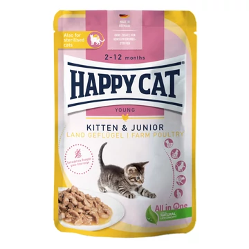 Happy Cat culinary kitten baromfi alutasakos 20x85g