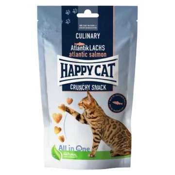 Happy Cat Crunchy Snack 70g Lazac Jutalomfalat 