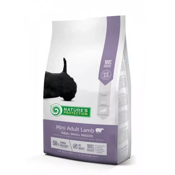 Natures Protection Small Adult Lamb 7,5kg bárányos kutyatáp kistestű kutyáknak
