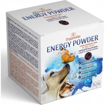 OrganoVet Energy Powder hidratáló és energiapor kutyáknak és macskáknak 10x30g