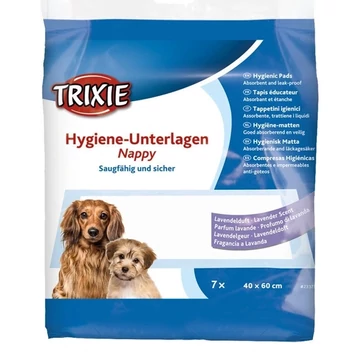 Trixie Helyhez Szoktató Pelenka 7 db 40×60 cm, levendulás kölyök és felnőtt kutyáknak