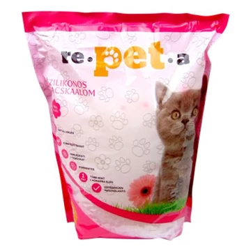 Repeta szilikonos macskaalom virág illat 3,8L 1,5kg kristály alom