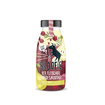 szarvashúsos monoprotein kutyaeledel SLOOFIE Wild Meat természetes kiegészítő
