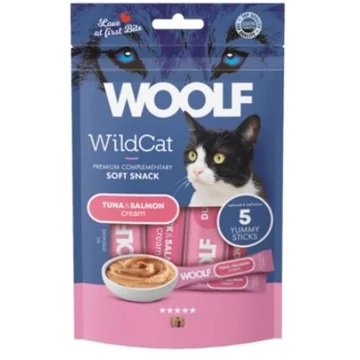 Woolf Wildcat krémsnack tonhal lazac macskáknak 70 g