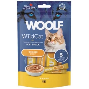 Woolf Wildcat krémsnack csirke macskáknak 70 g