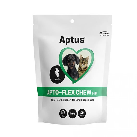Aptus Apto-Flex Mini rágótabletta 40 db kistestű kutyáknak és macskáknak ízületvédő és mozgásjavító