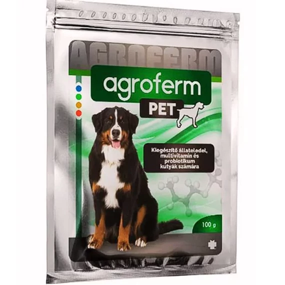 Agroferm Pet 100g probiotikum kutyáknak az egészséges bélflóráért
