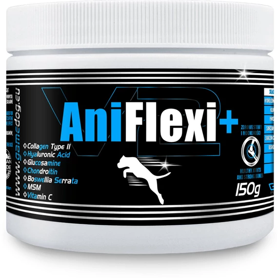 AniFlexi Plus V2 ízületvédő és porcerősítő por kutyák számára