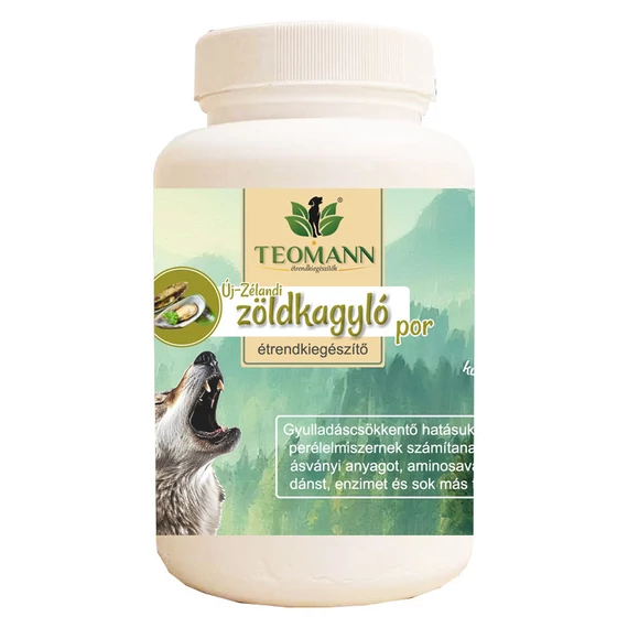 zöldkagylópor kutyáknak Teomann Új-Zélandi ízületvédő