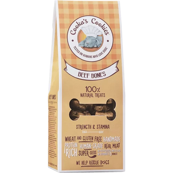 Cooka's Cookies Beef Bones marhás jutalomfalat 100g