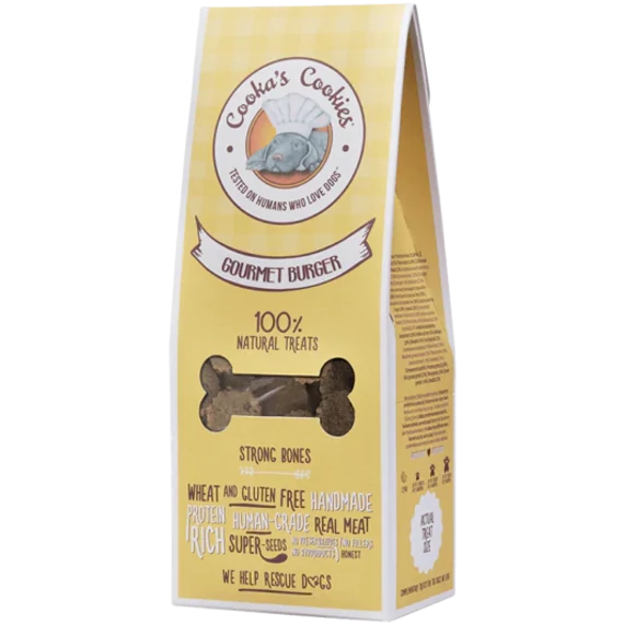Cooka's Cookies Gourmet Burger disznós jutalomfalat 100g