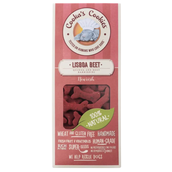 Cooka's Barkissini Lisboa Beet cékla és quinoa vegán jutalomfalat 100g