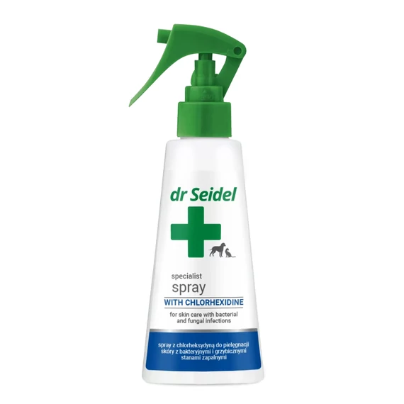 Dr Seidel klórhexidin tartalmú spray 100 ml kutyáknak és macskáknak