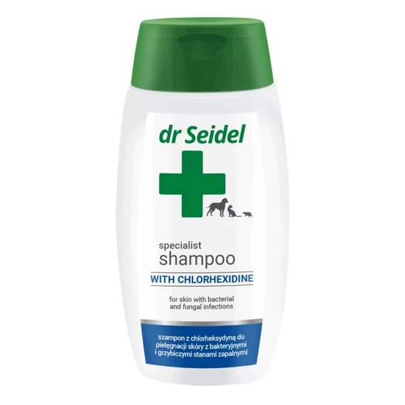 Dr Seidel klórhexidines sampon kutya macska 220 ml