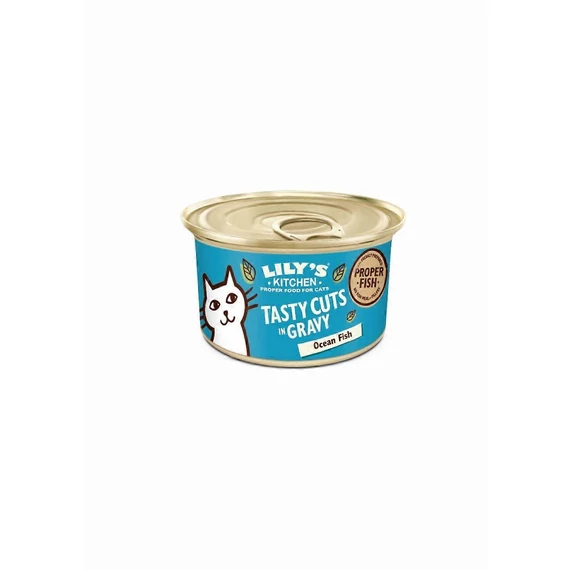 Lily's Kitchen Tasty Cuts Chicken & Ocean Fish 85 g kölyök macskáknak