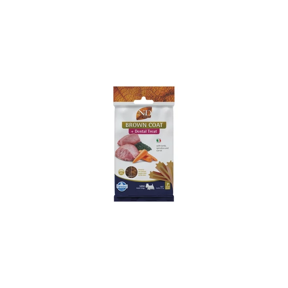 N&D Brown Jutalomfalat Mini Kutyáknak Bárány, Burgonya, Spirulina 60g