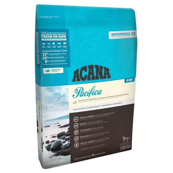 ACANA Pacifica Cat 4,5kg – gabonamentes prémium halas macskatáp vadon fogott halakkal