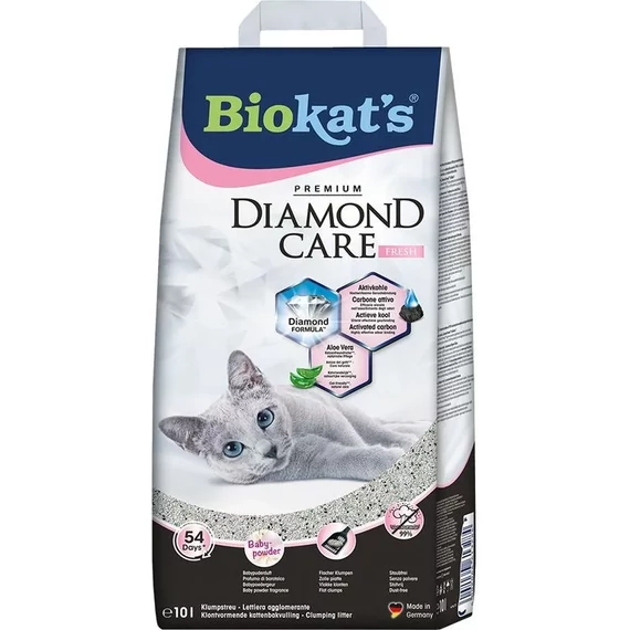 Biokat's Diamond Care Fresh 8L kristály macskaalom friss illattal