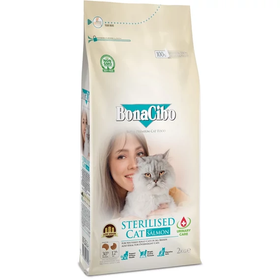 BONACIBO CAT LIGHT AND STERIL LAZAC 2kg